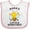 White and Pink, variant on Inktastic Cute Bee Nana's Little Honeybee with Stars Boys or Girls Baby Bib