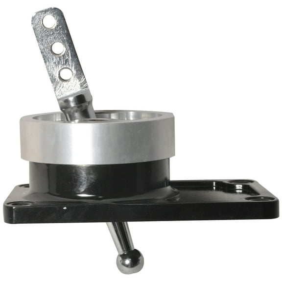 Ikon Motorsports Quick Racing Short Shifter Compatible with 83-03 Ford Mustang Black T-5 5-45