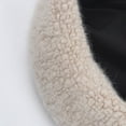 thumbnail image 3 of COCOpeaunt New Women Handmade Beret Hat Female Hat Autumn Wool Felt Solid Colors Painter Cap Warm Thick Pea Newsboy Hat Outdoor Walking Hat, 3 of 6