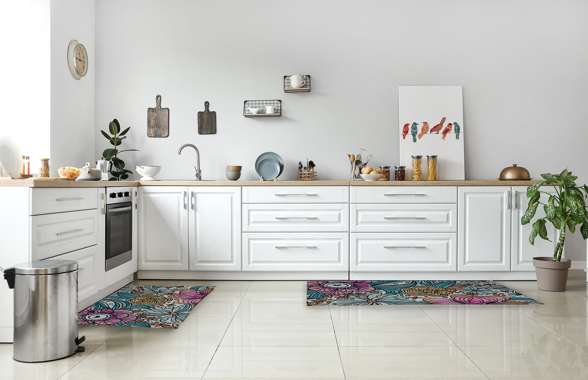 Simply Daisy Flora and Fauna Area Rug, 3' x 5'