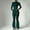 A1 Blackish Green, variant on GILIGEGE Women 2 Piece Outfits Fall Long Sleeve Zip Up Tracksuit,workout sets,Thumbhole Jacket & High Waist Flare Leg Pants Set,Solid Color Slim Fit Outfit Active Suit for Workouts Blackish Green L