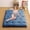 Navy blue, variant on Water Resistant Japanese Floor Futon Mattress, Twin Size Convertible Tatami Sleeping Pad, Roll-Up Memory Foam Mattress for Camping, Dorm, Guest Room - Dark Gray, TWIN (99Ă—203cm) USA