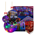 thumbnail image 1 of Serie Navideña Cascada 500 Led 8.6m Xtellar Multicolor, 1 of 4