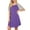 Purple, variant on Oudiya Sleep Shirts for Women Short Sleeve Night Shirts for Sleeping Pullover Nightgown Soft Nightdress S-XXXL