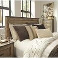 thumbnail image 3 of Ashley Furniture Trinell Farmhouse Wood Panel Bed, Queen, Brown, 3 of 3