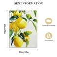 thumbnail image 2 of Nawypu Lemon Canvas Wall Art Decor for Kitchen Bathroom Sunmer Yellow Watercolor Abstract Picture Print Painting,Framed Artwork for Living Room,Bedroom,Office, 2 of 5