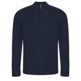 thumbnail image 1 of Ecologie - Jersey con cremallera en el cuello modelo Wakhan para hombre (Azul marino), 1 of 2