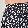 thumbnail image 3 of Vedolay Womens Fashion Casual Leopard Print Skirt High Waist Long Skirt,Black L, 3 of 5