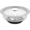 thumbnail image 1 of PinesC Sink Strainer - Kitchen Sink Strainer Stopper Filter, Plug - Stainless Steel Kitchen Sink Drain Strainer - Catcher Drain Basket for Food Garbage Disposal, 1 of 5