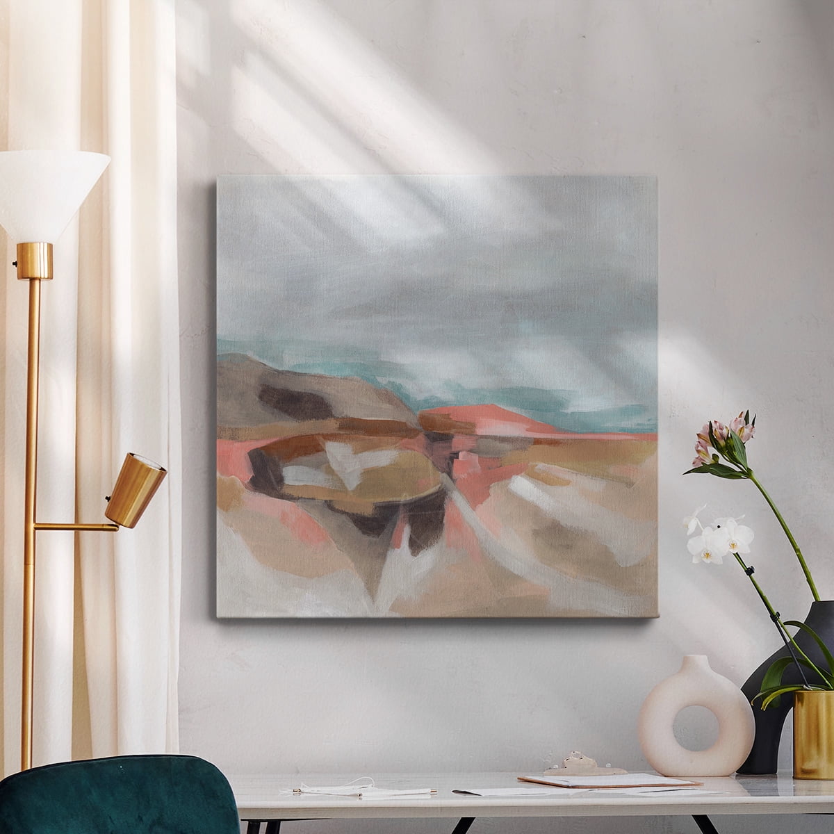 Wexford Home Tectonic Plateau I-Premium Gallery Wrapped Canvas, 10" x 10" - Ready to Hang