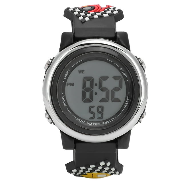 Reloj Luminoso Reloj Digital Reloj Impermeable Reloj De Estudiante Relojes De Pulsera Electrónicos Multifunción Luminoso Impermeable Dibujos Animados LED Reloj Para Niños ANGGREK Otros