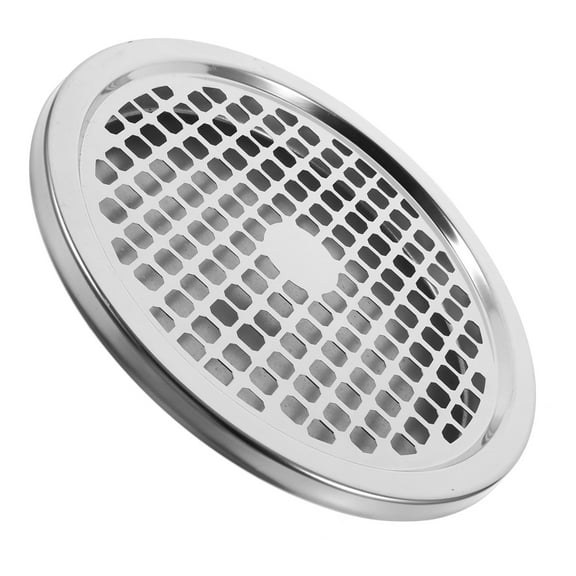Garbage Bin Trashcan Office 25.00X25.00X3.00CM Silver