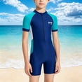 thumbnail image 1 of Shadoumai Boys Swimwear Long Sleeve Rash Guard And Swim Trunks UPF 50 Sun, 1 of 6