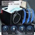 thumbnail image 3 of Car Armrest Storage Box, 2024 Creative Car Seat Organizer with Foldable Cup Holder, Car Console Side Organizer, Multifunctional Car Seat Organizer for Water Cup, Paper Towels, Mobile Phones (Beige), 3 of 5