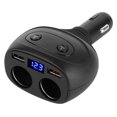 thumbnail image 1 of Cargador USB para coche ANGGREK 64 W enchufe de cigarro doble QC30, 1 of 8