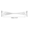thumbnail image 2 of Uxcell Ceramic Spoons 5.1" White Spoon Stirring Spoons for Home Kitchen Restaurant 8 Pack, 2 of 6
