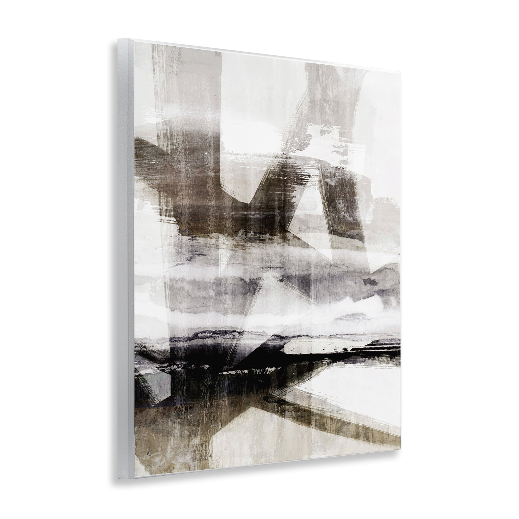 Stupell Industries Urban Complex Abstract Abstract Painting Unframed Art Print Wall Art, 11 x 14