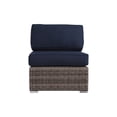 thumbnail image 5 of Living Source International 12-Piece Wicker Sectional Set with Cushions in Blue, 5 of 5