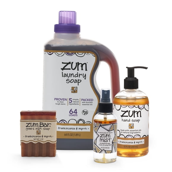 Paquete de jabón para lavar ropa y jabón Zum Indigo Wild de Home Essentials