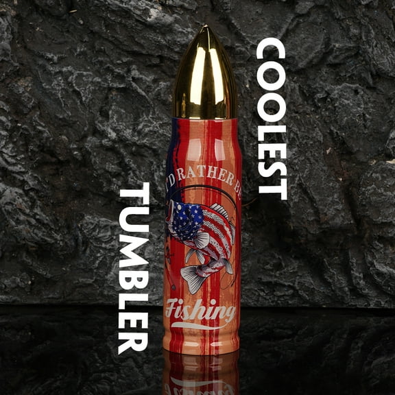 Fishing Gifts for Men Dad - Stocking Stuffers for Adults Mens Gifts Ideas - 17 oz Cool Tumbler Presents - White Elephant Gift for Dads Who Have Everything - Dad Gift Christmas -Stocking Stuffers 2025