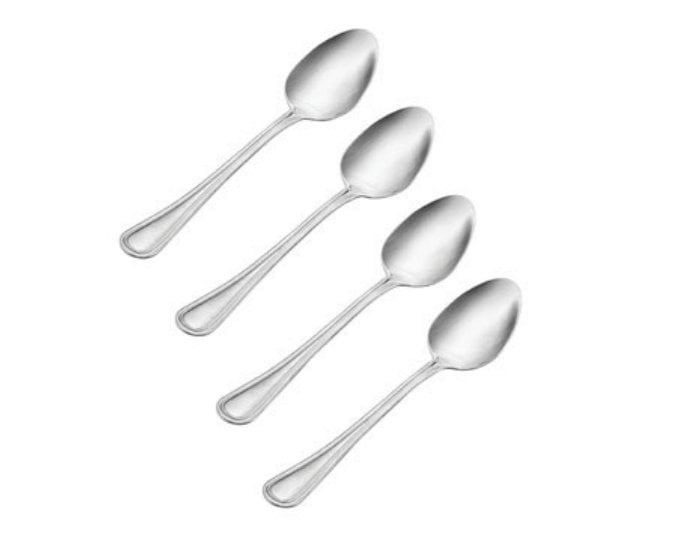Multi-Color 6.8 x1.7 Inch Fat Spoons 6 Pieces Dessert Spoon small Teaspoons Small Coffee Spoons Espresso Spoons 