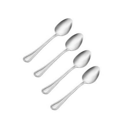

Pfaltzgraff 5087315 Silver Stainless Steel Flatware Dinner Spoon Set 4 pc
