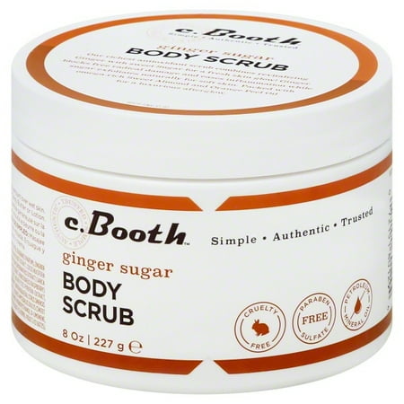 Freeman Beauty, C Booth Ginger Sugar Body Scrub, 8 oz