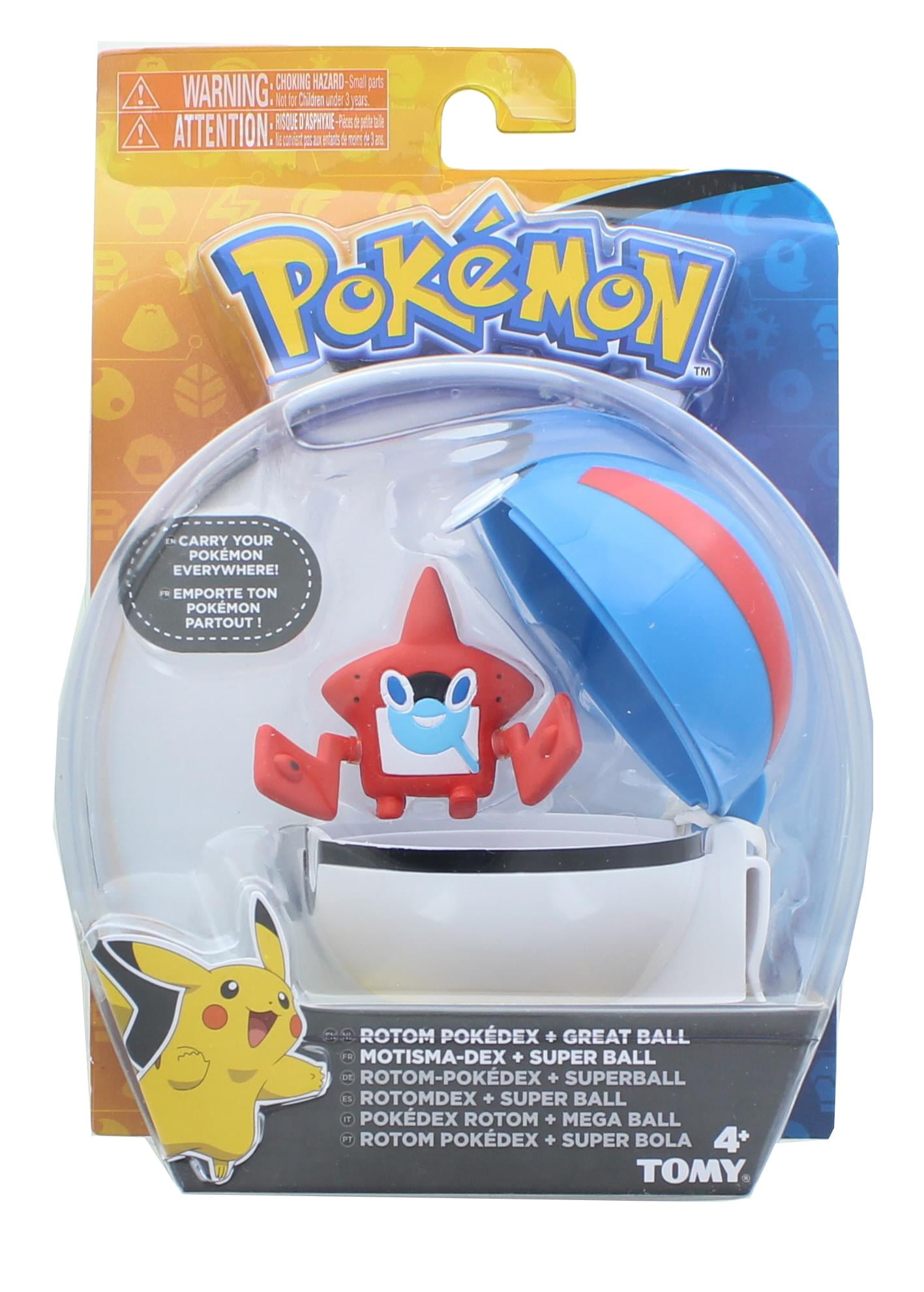 Pokémon Clip'N'Go Pokéball Serie 7 Pikachu Superball inkl 