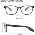 thumbnail image 6 of 2 Pack Kids Blue Light Blocking Glasses for Girls & Boys 3-12, Toddler Fake Play Computer Screen Bluelight Blocker Relieve Eyestrain Visual Syndrome, 6 of 7