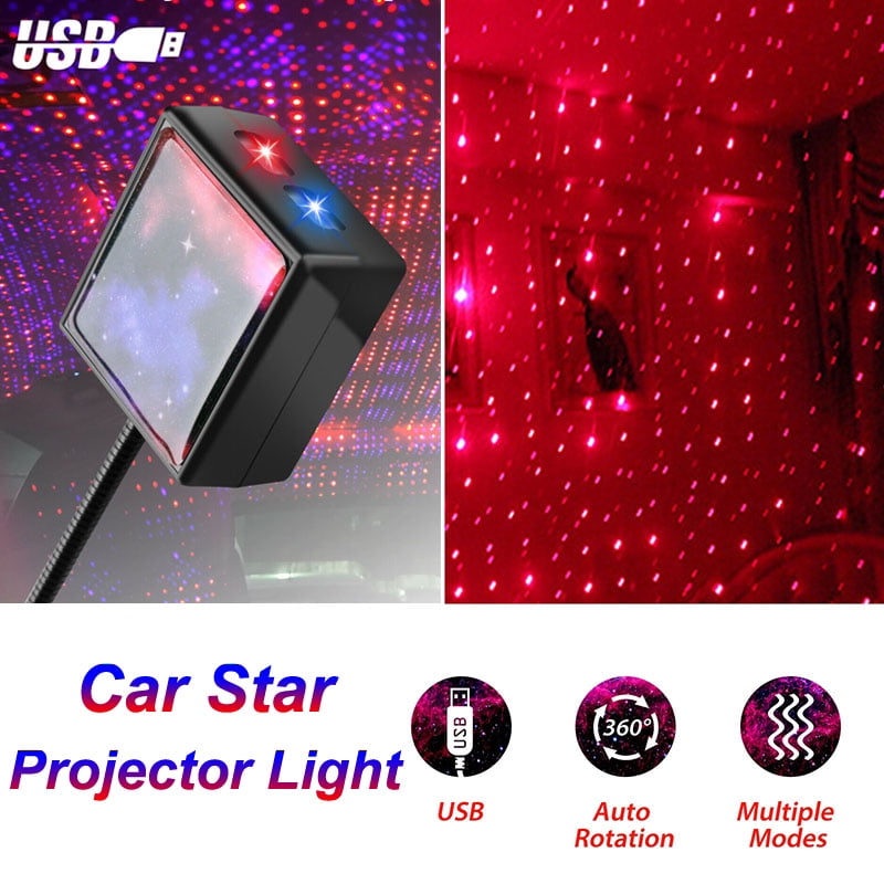 Plug&Play Car USB Star Ceiling Light Roof Light Romantic USB Night Light Party Plug&Play Car USB Star Ceiling Light Roof Light Romantic USB Night Light Party