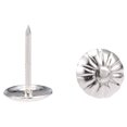thumbnail image 5 of Uxcell 7/16-Inch Head Dia Round Push Pins Silver Tone Upholstery Nails Tacks 80 Pack, 5 of 5