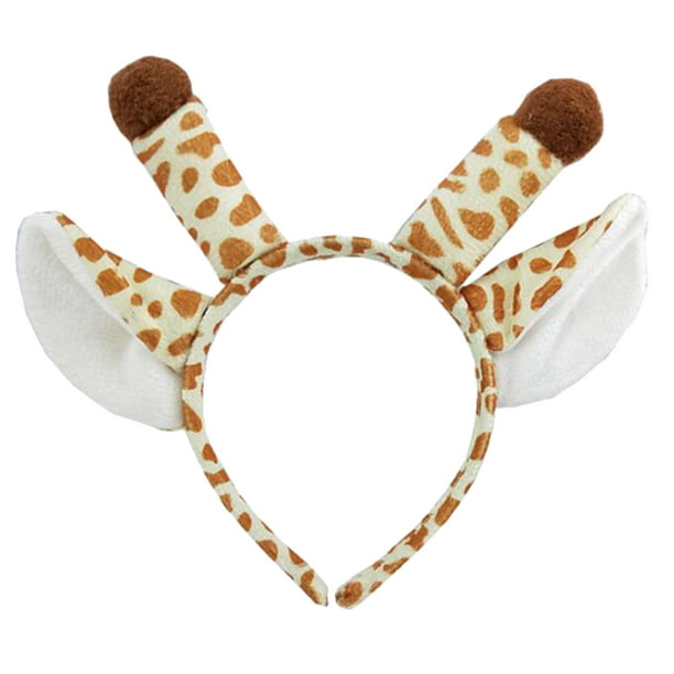 TOPTIE Giraffe Animal Headband Ears Party Headband for Adults Christmas ...