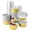Gold, variant on Sky Blue 5oz Disposable Aluminum Foil Cupcake Liners with Lids