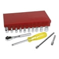 thumbnail image 1 of Juego Dados Y Accesorios Cuadro 1/4 pulgadas 16 Pzas Urrea Urrea 4711-2, 1 of 2