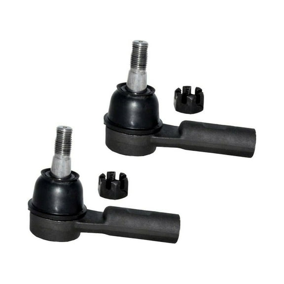 2 Pc Steering Front Left & Right Side Outer Tie Rod Ends 5-Lug Fits select: 2006-2012 DODGE RAM 1500