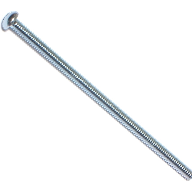 Sujetador difícil de encontrar 014973315559 Tornillos para máquina redondos ranurados 8-32 x 3-1/2 pieza-15 zinc
