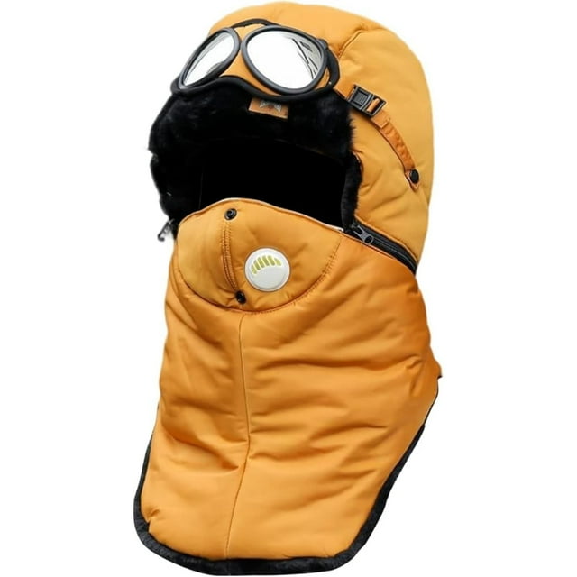 Windproof Winter Hat for Outdoor Cycling and Activities with Glasses Compatibility