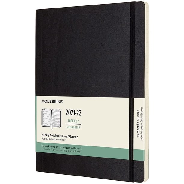 Moleskine brand 9.75 deals lined vs 8.5x11