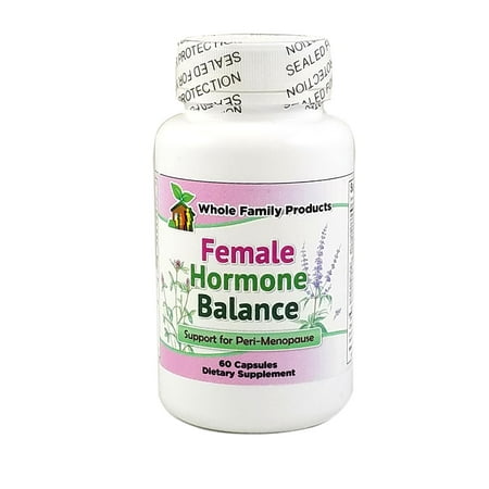 Female Hormone Balance for Perimenopause - Menopause Symptom Support for Hot Flashes, Night Sweats, and Mood Swings with Black Cohosh and Soy