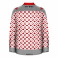 thumbnail image 4 of Canada Day Abstract Leafs Ugly Sweater Holiday Hockey Jersey, 4 of 5