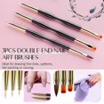thumbnail image 3 of 31Pcs Nail Brush Pen Set Nail Art Liner Brush UV Gel Painting Acrylic Nail Tool, 3 of 4