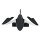 thumbnail image 2 of 2 Pcs Black Universal Car Seat Back Folding Hanger Multi-Function Coat Hanger for Jackets Suits Hooks, 2 of 5