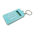 thumbnail image 2 of NIBOLOG Electronic Calculator with Keyring Labyrinth Design ABS Easy Carry Digital Display Small Calculator for Kids, 2 of 8