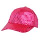 thumbnail image 1 of Mujeres Hombres Glitter Lentejuelas Gorras De Béisbol Snapback Sombreros Ajustables, 1 of 5