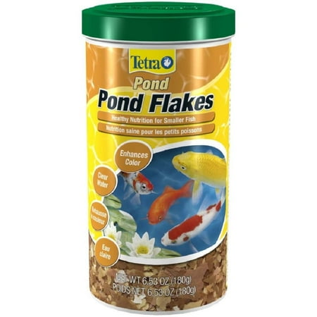 Tetra Pond Flakes for Koi and Goldfish, 6.35 oz