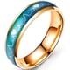 thumbnail image 1 of Joyeros Acero inoxidable Cambio de color Corazón Estado de ánimo Anillo Boda Alianza Aniversario Promesa Vhermosa CZMR-YX248-11, 1 of 1