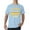 Light Blue, variant on toraway Summer Clothes Pocket Protector for Men Shirt with Badge Men's Football Fans Sports T Shirt Vintage Player Sports Retro Men T Shirt Tops XXXL