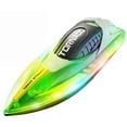 thumbnail image 2 of ERK RC Boat With LED Lights For Kids – 2.4 Remote Control Racing . Perfect For Pools & Lakes Water Boat Features A Rechargeable Battery. Ideal For Boys And Girls, 2 of 6