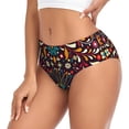 thumbnail image 2 of Balery Colorful Mexican2 Ropa Interior de Algodón para Mujer con Dibujo – Braguitas Cómodas y Elásticas, Estilo Clásico-Large, 2 of 6