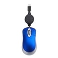 thumbnail image 2 of Mini ratón con cable USB C, pequeño y retráctil, ideal para viajes, niños y regalos (azul), 2 of 4